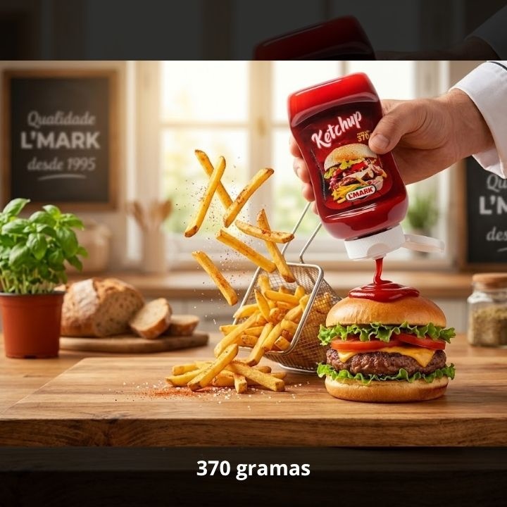 Ketchup Gourmet 370g (Tradicional & Picante)