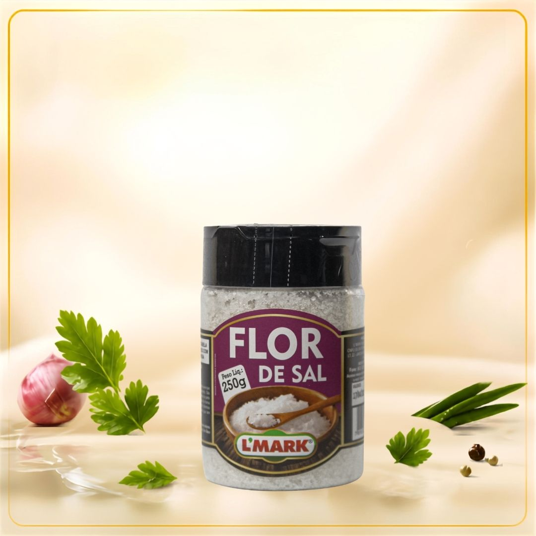Flor de Sal Artesanal Gourmet (Pote 250g & Tubo 300g)