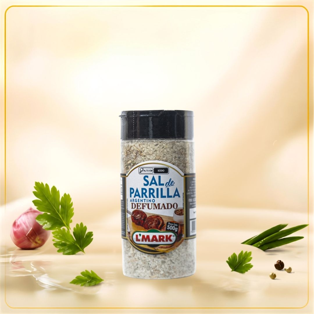 Sal de Parrilla Defumado Artesanal 500g